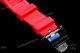 KV Factory Swiss Replica Richard Mille RM 011 Red Rubber Strap Carbon Watch (7)_th.jpg